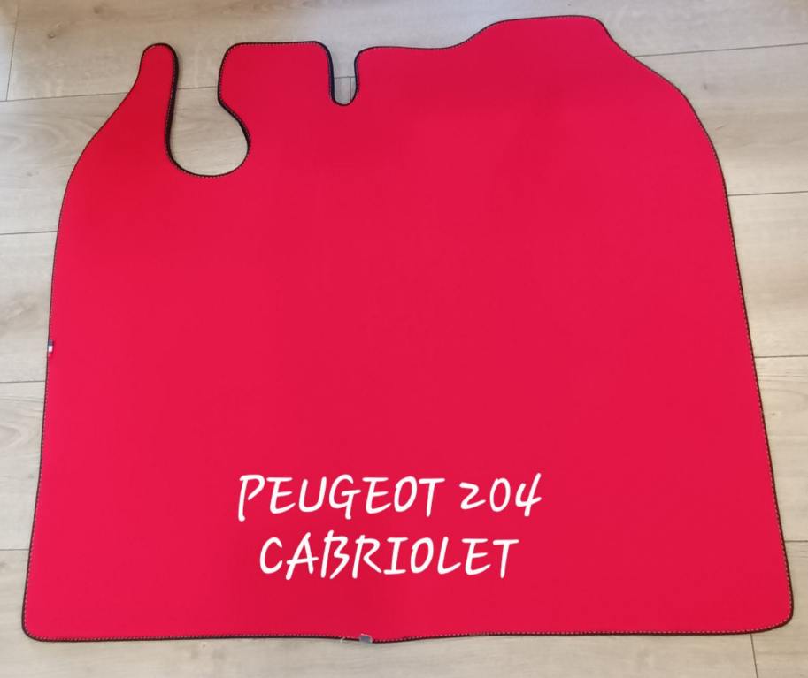 Gabarit PEUGEOT 204 Cabriolet